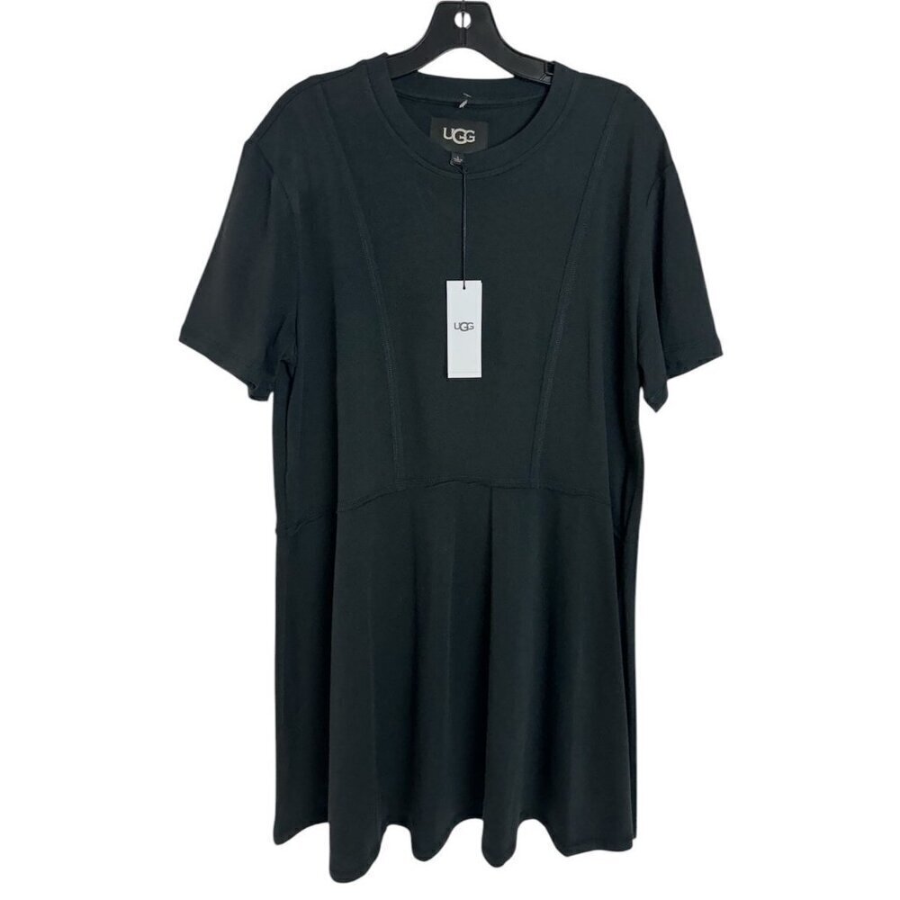 UGG Women’s Norina Dress Black 100% Cotton Size L New